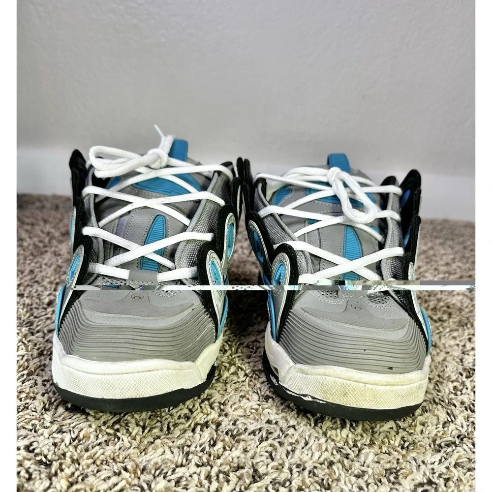 Osiris D3 2001 Men's Size‎ 8 Skateboard Shoes Gray Blue Sneakers